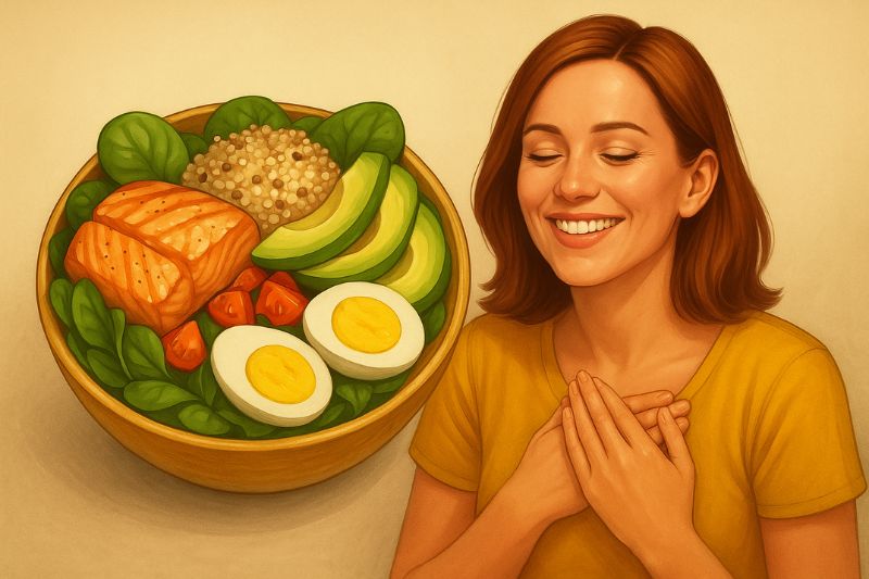 השילוב המושלם: המזונות שישאירו אותך שבע/ה למשך 6 שעות