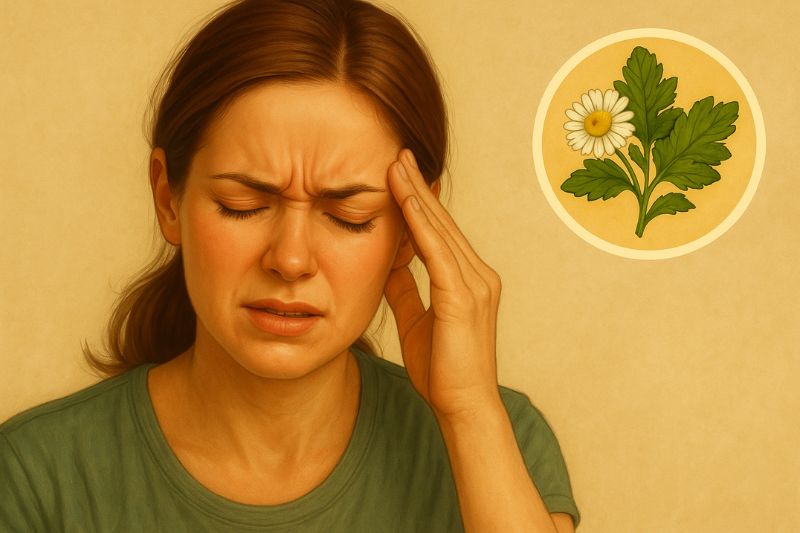 העשב שמרפא מיגרנות: הפתרון הטבעי שמשנה חיים