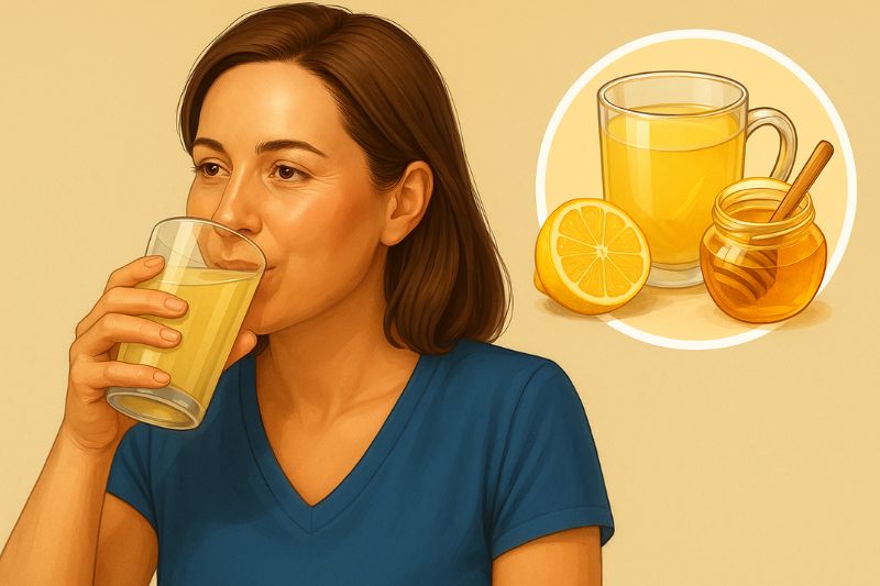 שתי מיץ לימון עם דבש בבוקר ותראי מה קורה לגוף