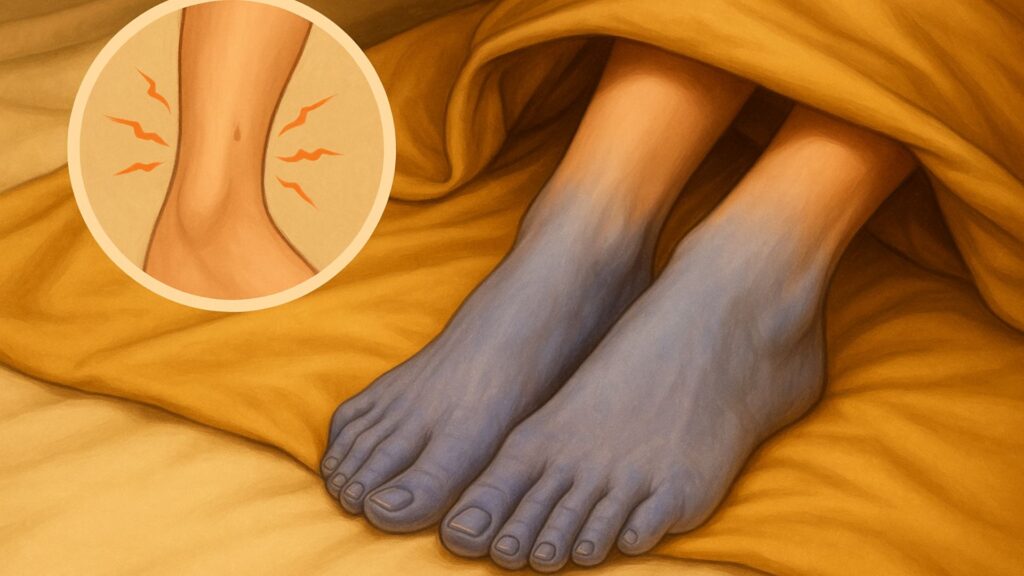 הסיבה הנסתרת לכפות רגליים קרות (ולא, זה לא מחזור)