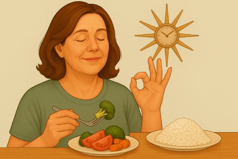 כלל הזהב של הרמב"ם לאכילה נכונה