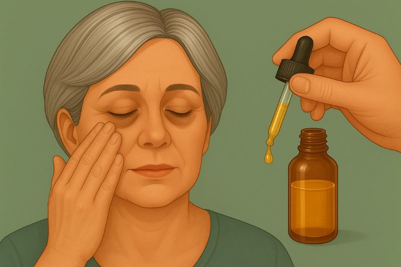 השמן שמעלים עיגולים שחורים מתחת לעיניים