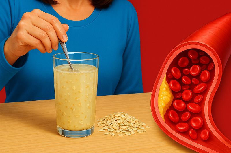 מתכון למשקה שמסייע להפחתת כולסטרול