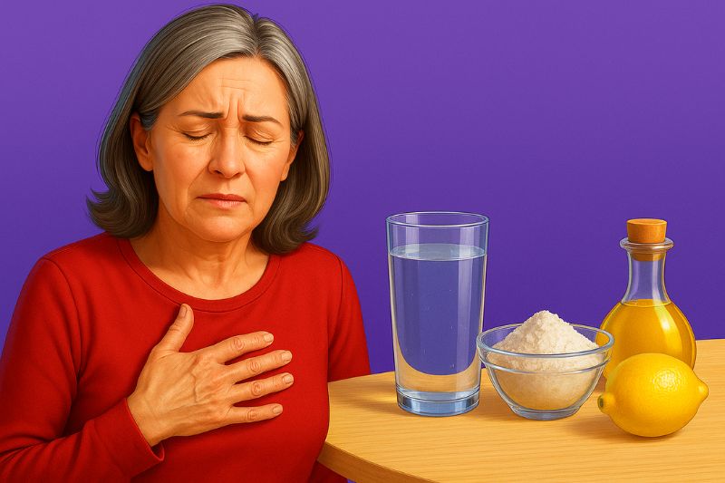 מה באמת עוזר נגד צרבת – 3 שיטות מהמטבח