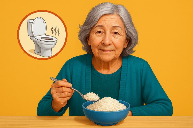 טיפ סבתא לעצירת שלשול בעזרת אורז