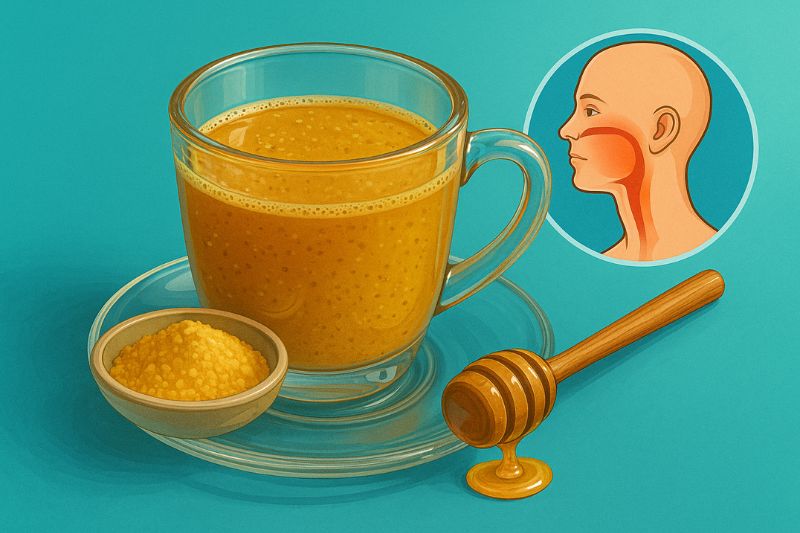 התערובת שמורידה חומציות בגרון