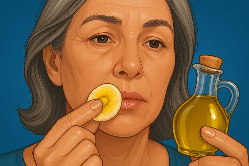 טיפול מהיר לשפתיים יבשות