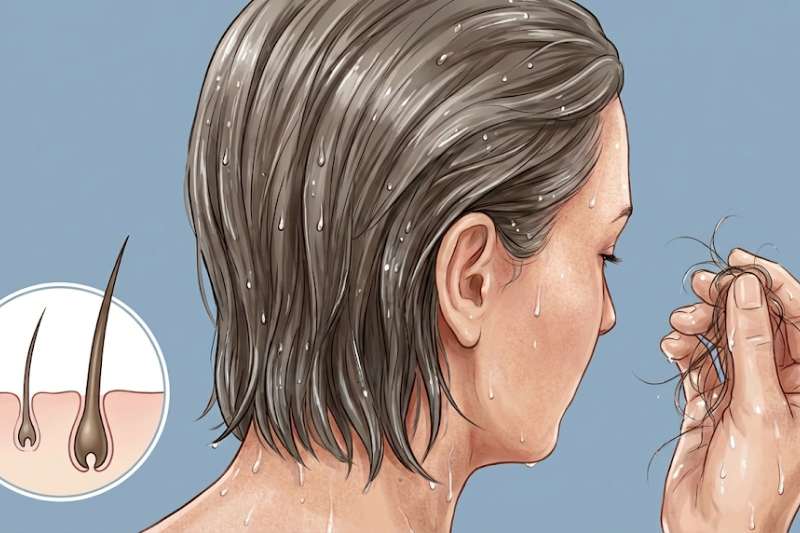 השיער נושר במקלחת? המסיכה שתחזק את השורשים ותעצור את הנשירה