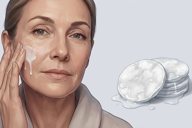 למה כדאי למרוח חלב קר על הפנים לפני השינה?