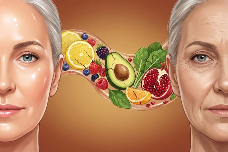 6 מאכלים שגורמים להזדקנות מוקדמת של העור