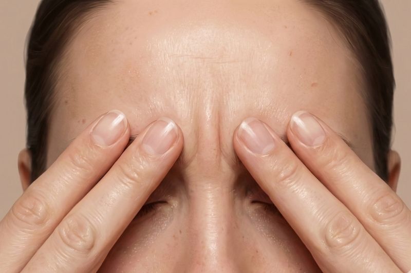 איך להחליק את "קמט הזעם" (בין הגבות) ללא הזרקות