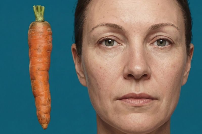 מה יקרה לעור שלך אם תאכלי גזר אחד ביום?