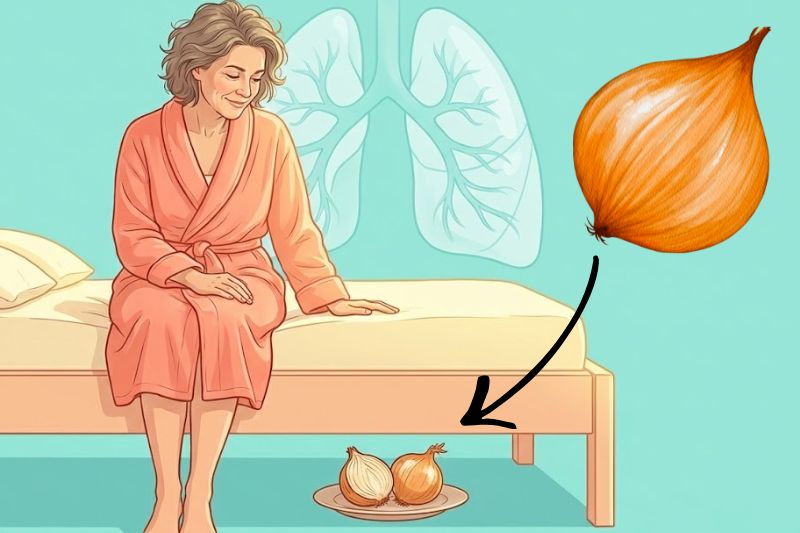 שימו בצל חתוך מתחת למיטה ותראו מה קורה בבוקר