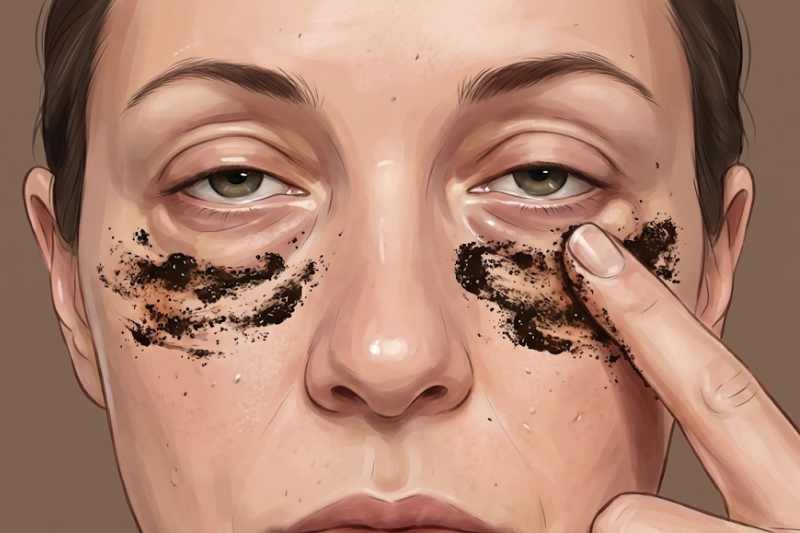 איך להעלים נפיחות ועיגולים שחורים מתחת לעיניים בעזרת מסיכת קפה