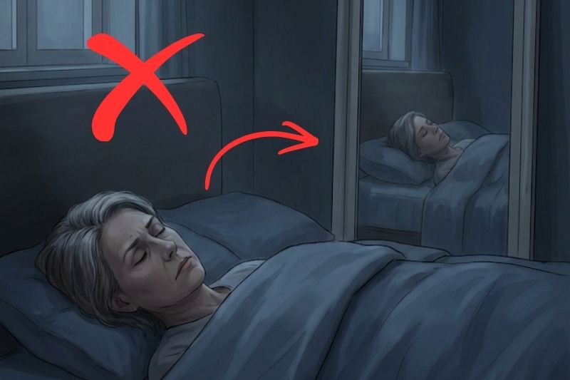 למה אסור לישון מול מראה? הסכנה האנרגטית שאף אחד לא מדבר עליה