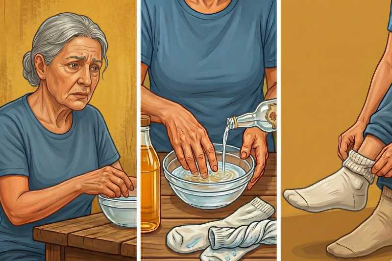 תרופת סבתא להורדת חום עם חומץ וערק