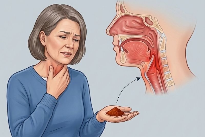 תרופת הפלא לכאבי גרון שמעלימה את הכאב תוך 4 שעות