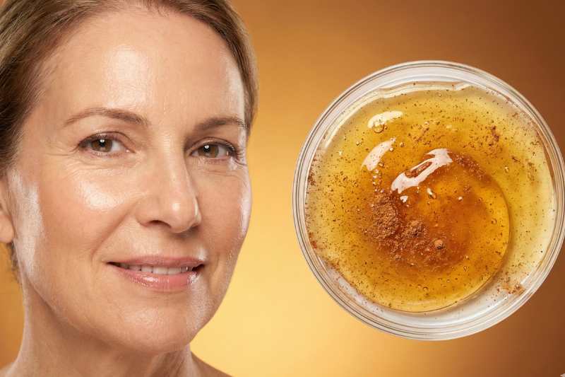 מסיכת דבש וקינמון לעור פנים זוהר