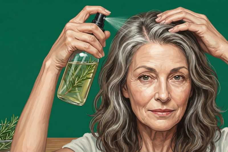 מי רוזמרין לחיזוק שורשי השיער