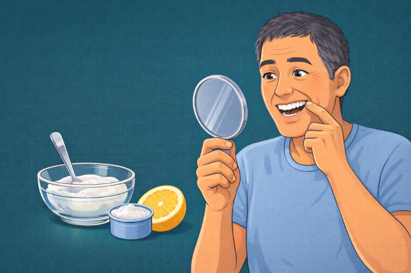 השיטה הביתית להלבנת שיניים ב-3 דקות ובלי רגישות