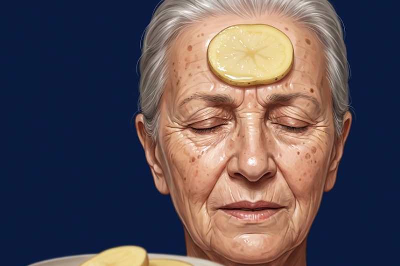 הניחו פרוסת תפוח אדמה על המצח ותראו איך המיגרנה נעלמת