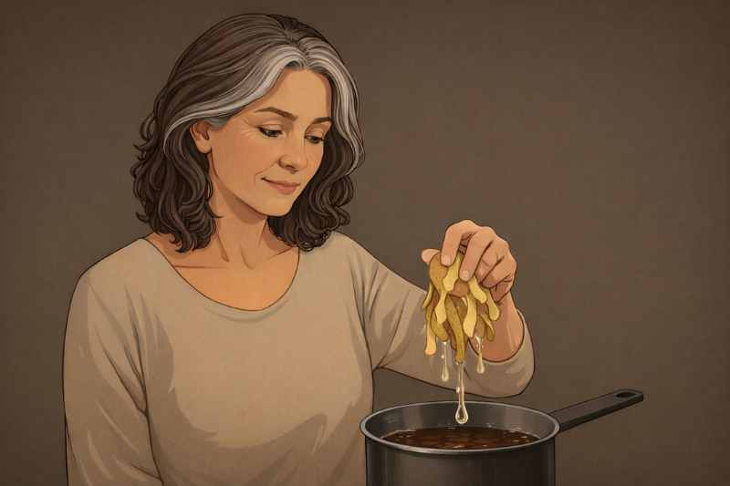 אל תזרקו את הקליפות האלו – הן מחזירות צבע לשיער שיבה